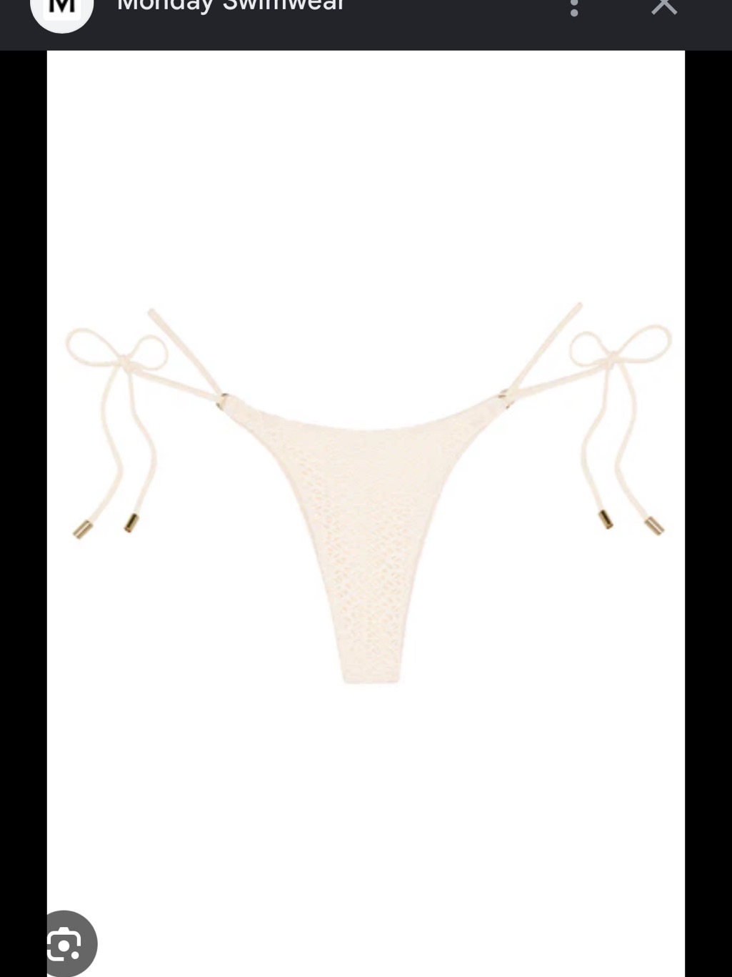 Nwt Monday Swimwear Hanalei Bottoms Only